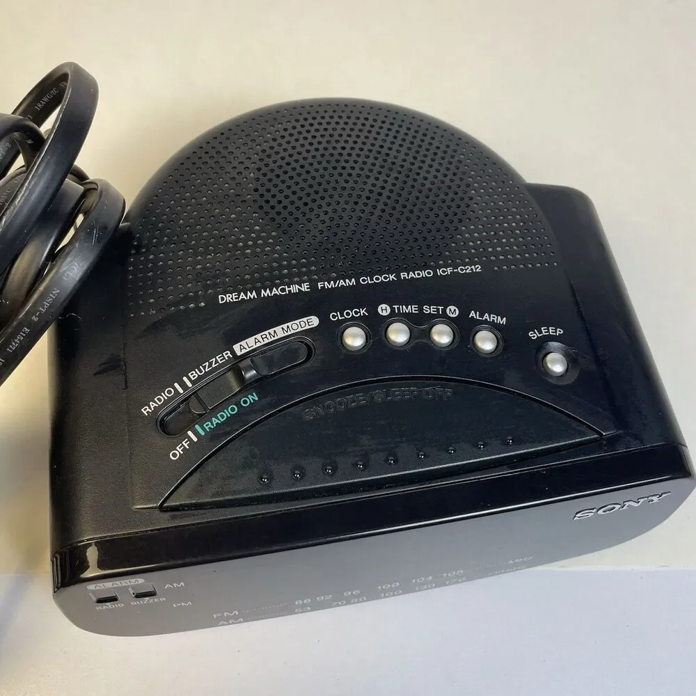 SONY Dream Machine ICF-C212 FM/AM Alarm Clock Radio Tested